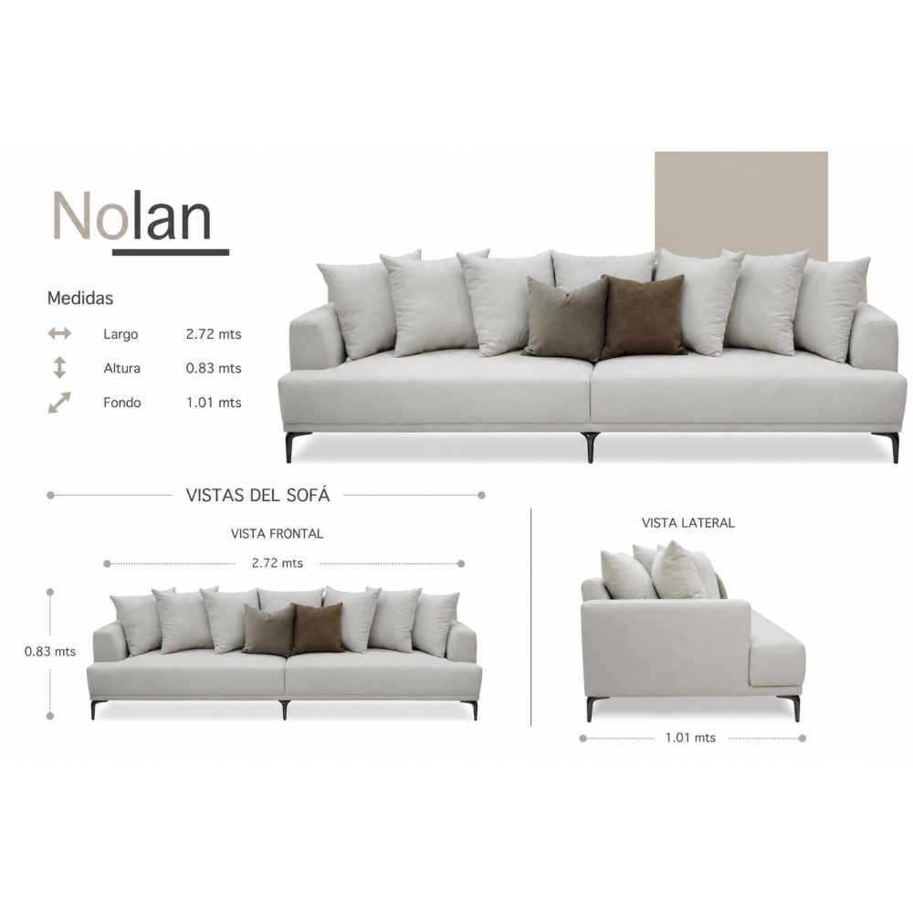 NOLAN SOFÁ  (5 Plazas ) 
