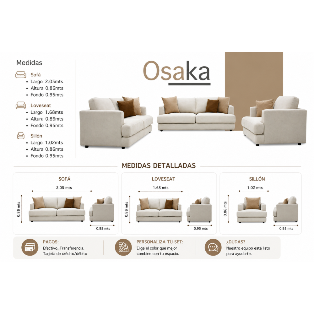 OSAKA ( Set 3 2 1 ) 