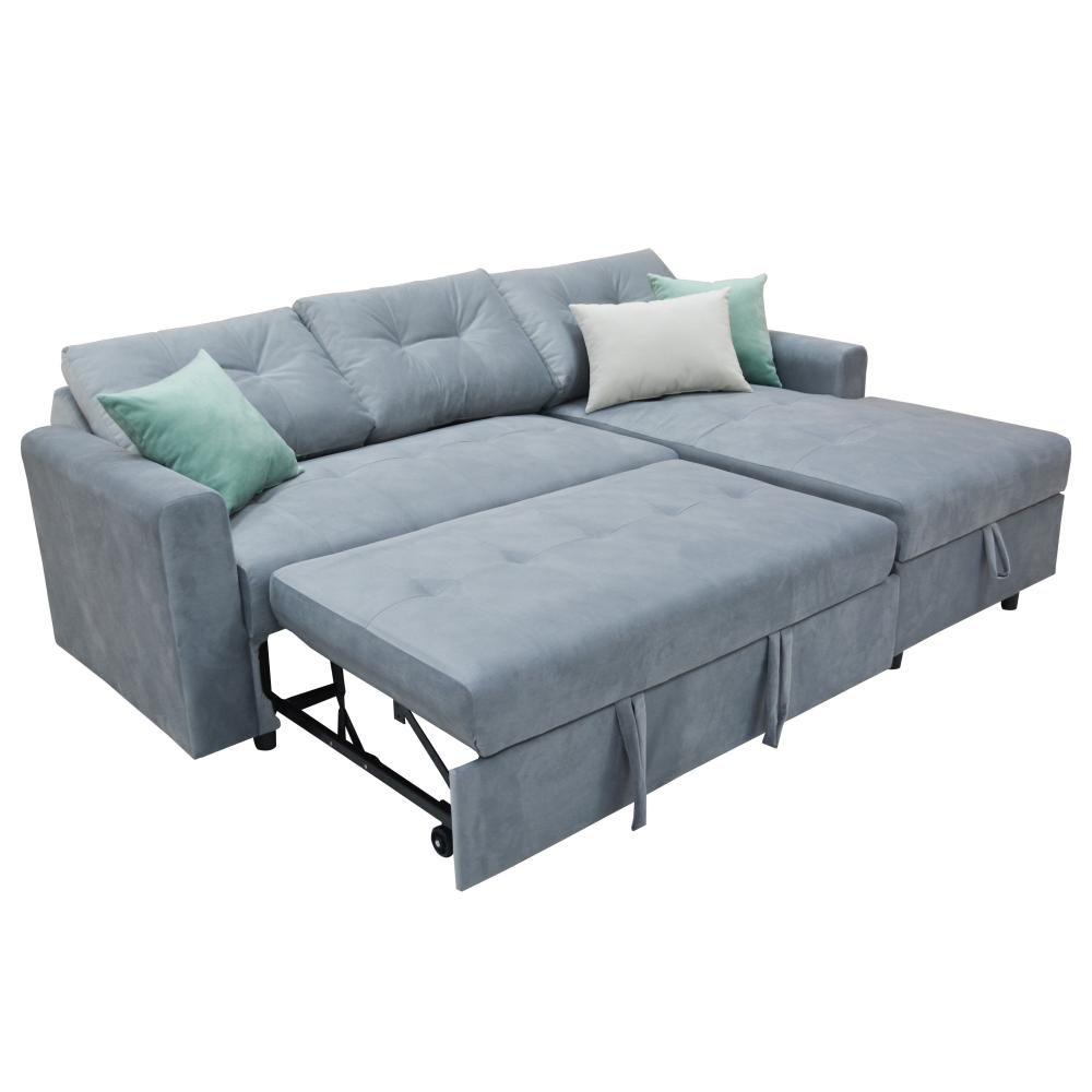 ZAFIRO SECCIONAL  (Sofá Cama con Baúl)
