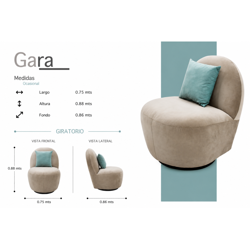 GARA OCASIONAL GIRATORIA