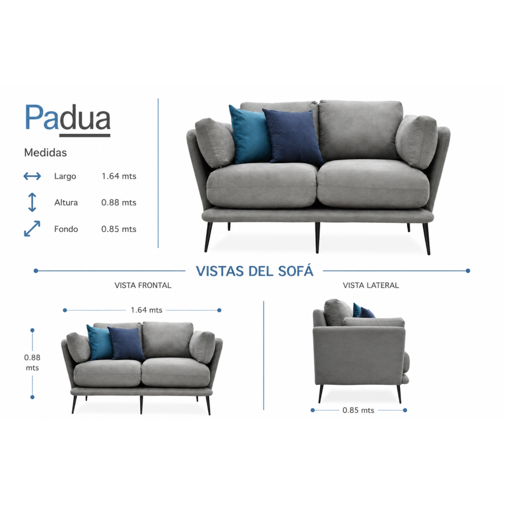 PADUA LOVESEAT (2 Plazas) 