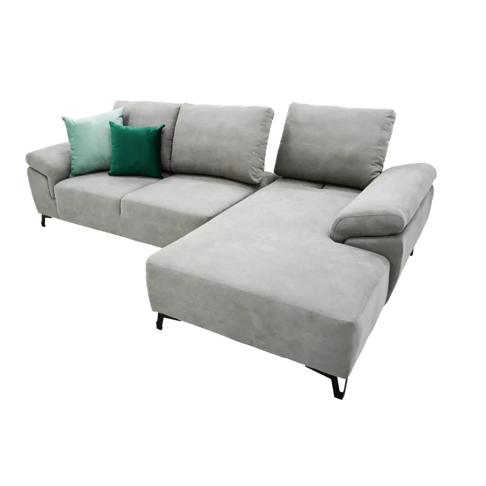 GREY SECCIONAL 