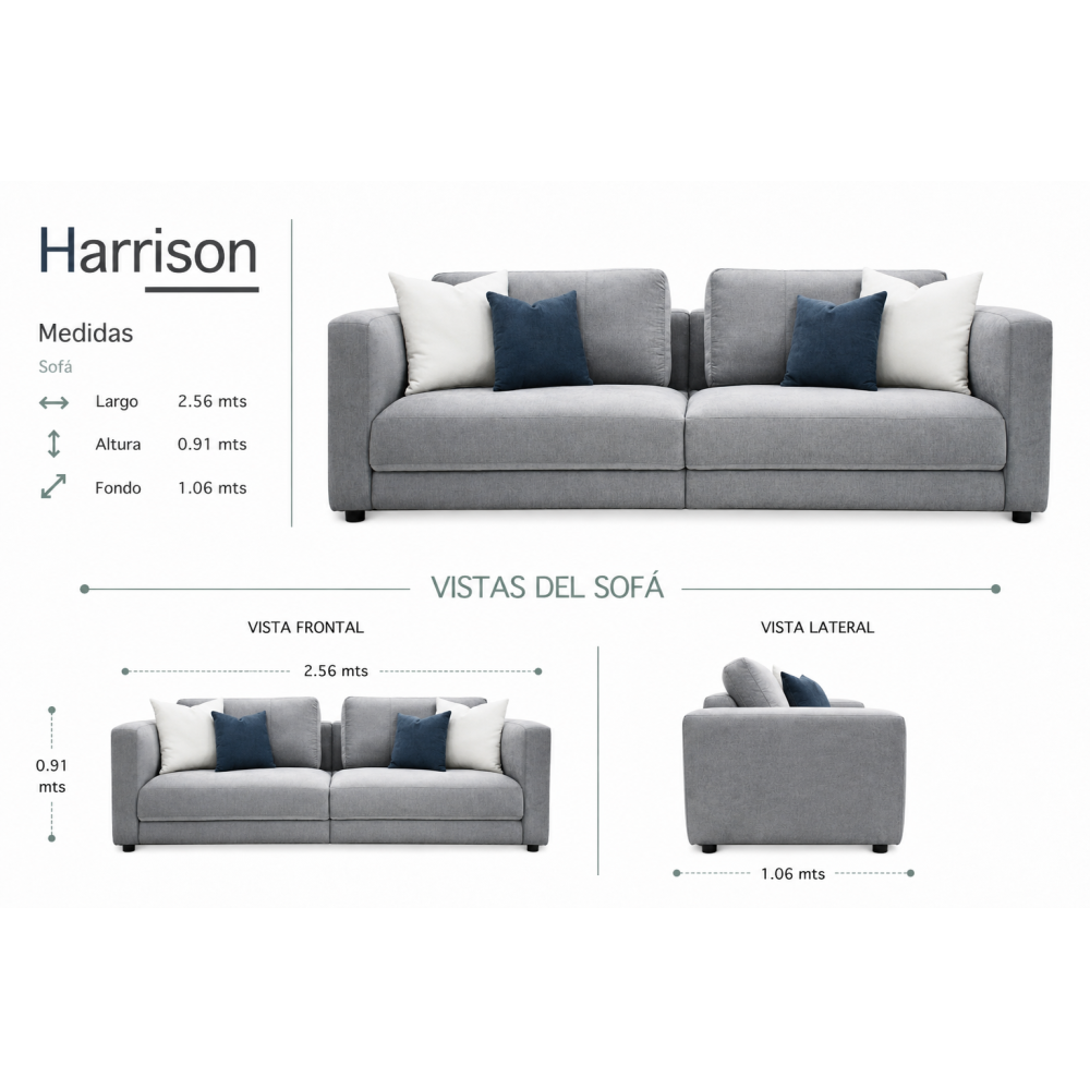 HARRISON SOFÁ (5 Plazas) 